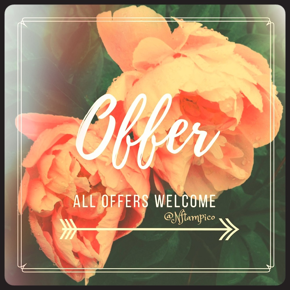 Offers Welcome!